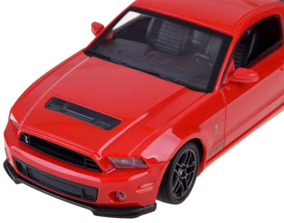 Automobilis Ford Shelby GT500 su nuotolinio valdymo pultu, raudonas