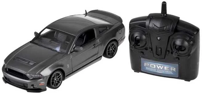 Automobilis Ford Shelby GT500 su nuotolinio valdymo pultu, juodas