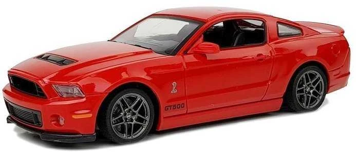 Automobilis Ford Shelby GT500 su nuotolinio valdymo pultu, raudonas