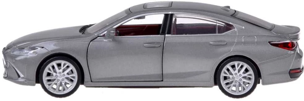 Automobilis Lexus ES300h 1:35 su garso ir šviesos efektais, sidabrinis