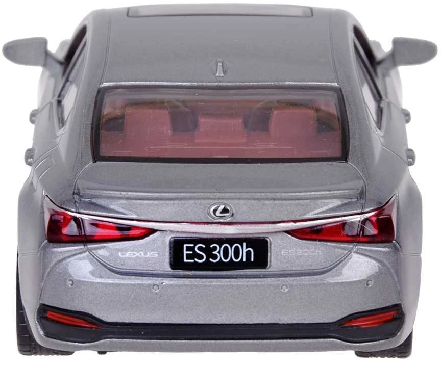 Automobilis Lexus ES300h 1:35 su garso ir šviesos efektais, sidabrinis