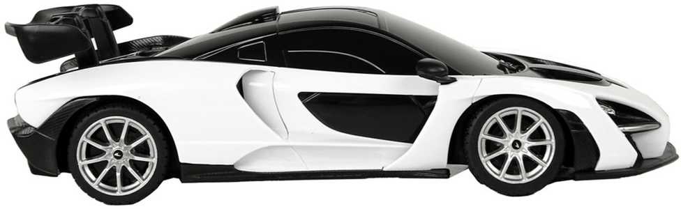 Automobilis McLaren su nuotolinio valdymo pultu, baltas