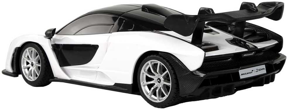 Automobilis McLaren su nuotolinio valdymo pultu, baltas