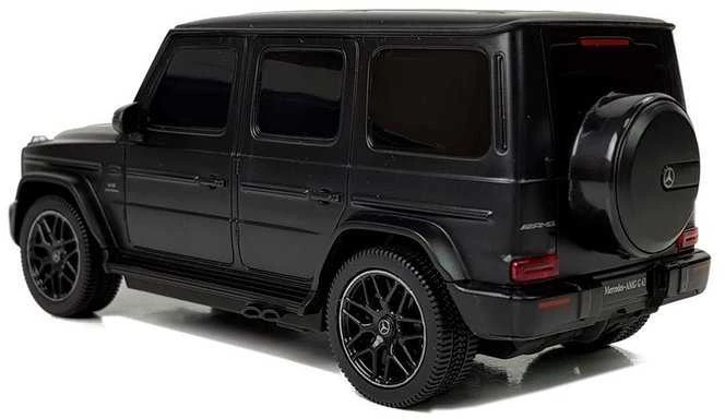 Automobilis Mercedes AMG G63 su nuotolinio valdymo pultu, juodas