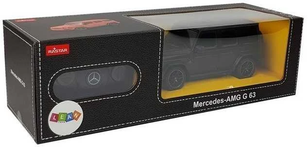 Automobilis Mercedes AMG G63 su nuotolinio valdymo pultu, juodas