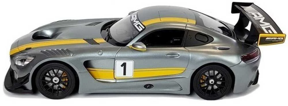 Automobilis Mercedes AMG GT3 su nuotolinio valdymo pultu, pilkas