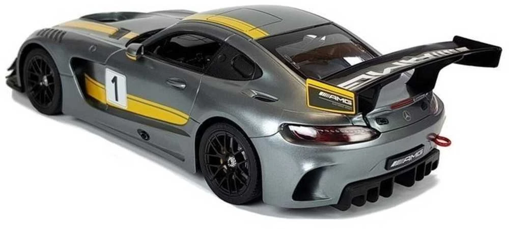 Automobilis Mercedes AMG GT3 su nuotolinio valdymo pultu, pilkas