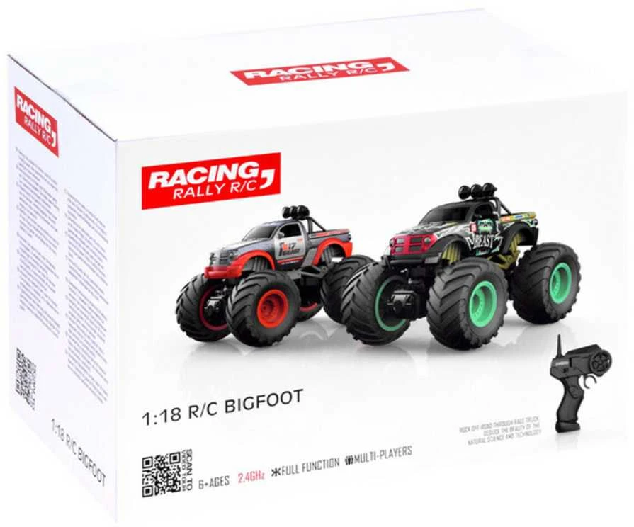 Automobilis Monster Truck su nuotolinio valdymo pultu