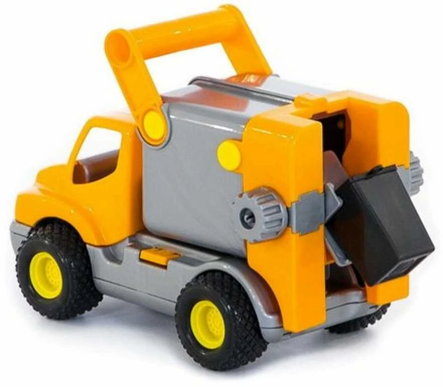 Automobilis šiukšliavežis ConsTruck, oranžinis