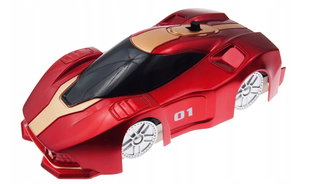 Automobilis važinėjantis sienomis/lubomis Batmobil su nuotolinio valdymo pultu, 1 vnt.