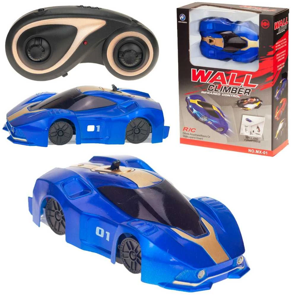 Automobilis važinėjantis sienomis/lubomis Batmobil su nuotolinio valdymo pultu, 1 vnt.