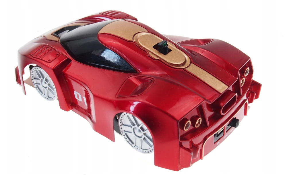 Automobilis važinėjantis sienomis/lubomis Batmobil su nuotolinio valdymo pultu, 1 vnt.
