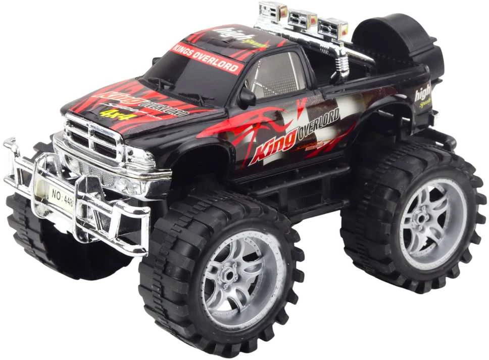 Automobilis visureigis King, 27 cm, raudonas/juodas