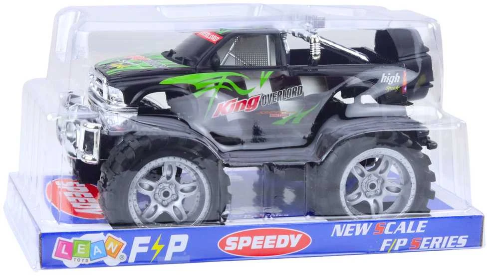 Automobilis visureigis King, 27 cm, žalias/juodas