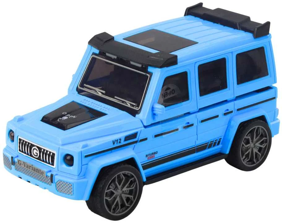 Automobilis visureigis su automobiliuku ir efektais (1 vnt.)