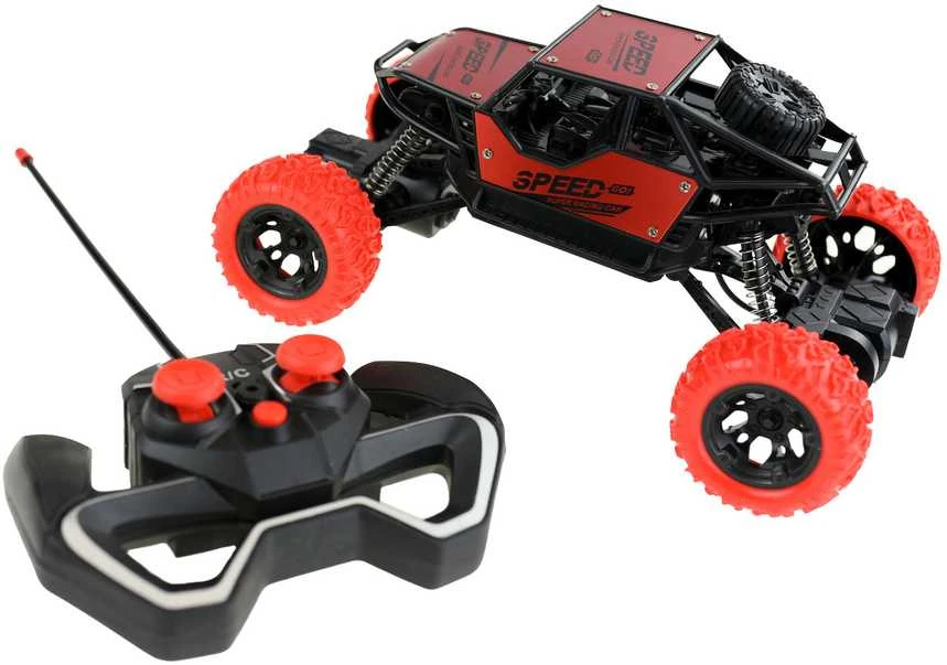 Automobilis visureigis su nuotolinio valdymo pultu