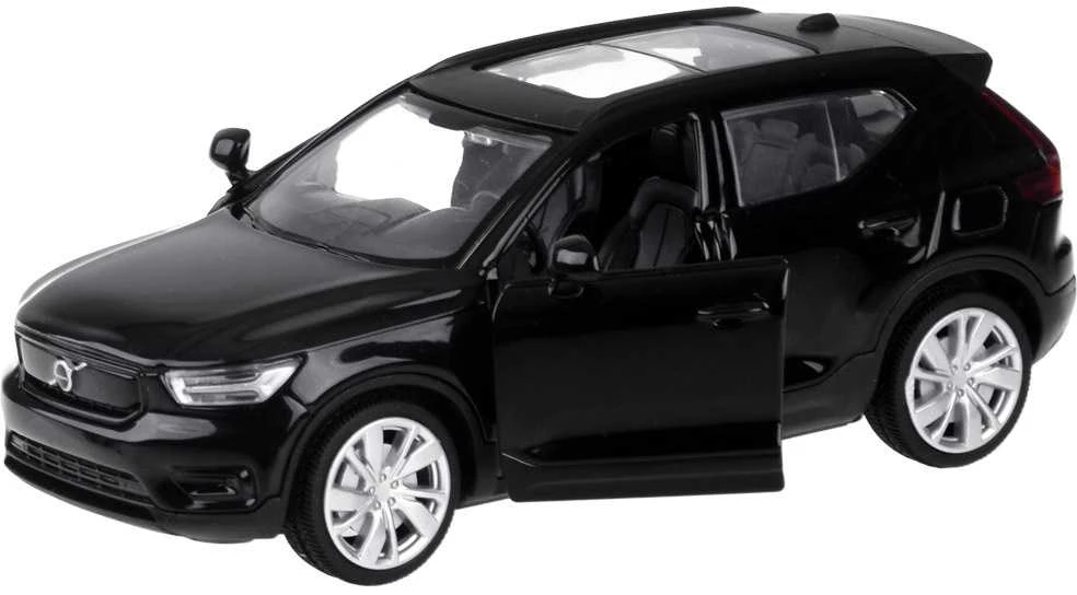 Automobilis Volvo XC40 su garso ir šviesos efektais, juodas