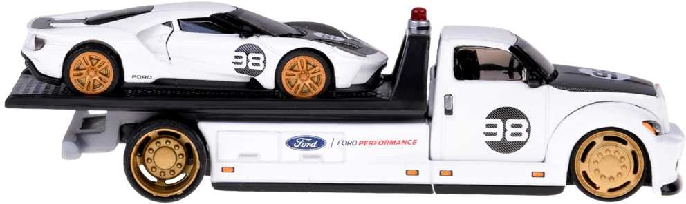 Automobilių rinkinys "Maisto Flatbed" ir "2021 Ford GR Heritage"