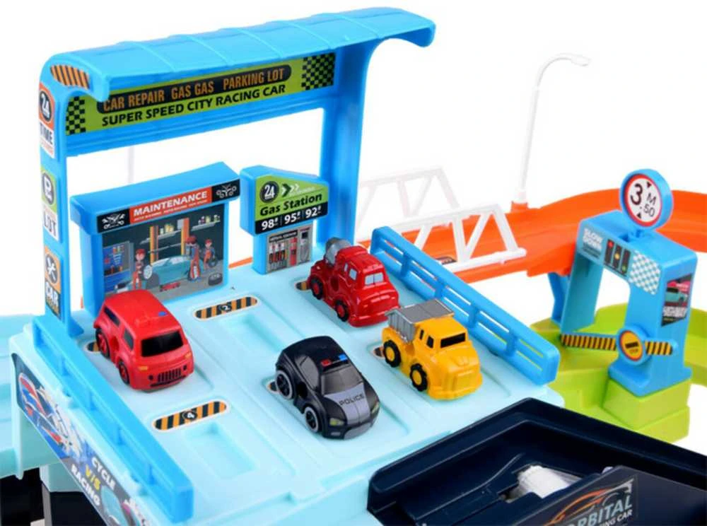 Automobilių trasa su vairu
