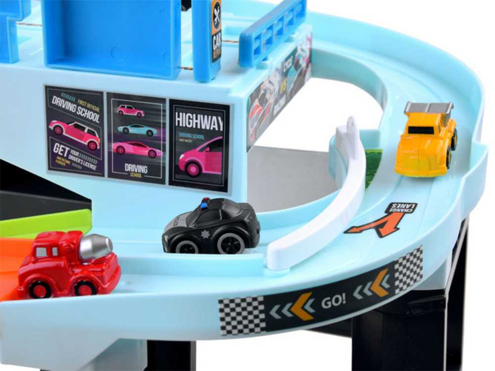 Automobilių trasa su vairu