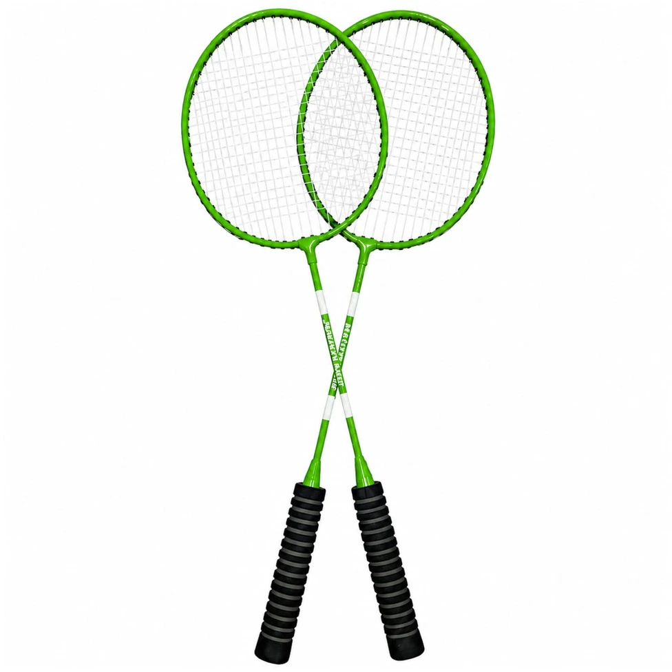 Badmintono rinkinys, žalia