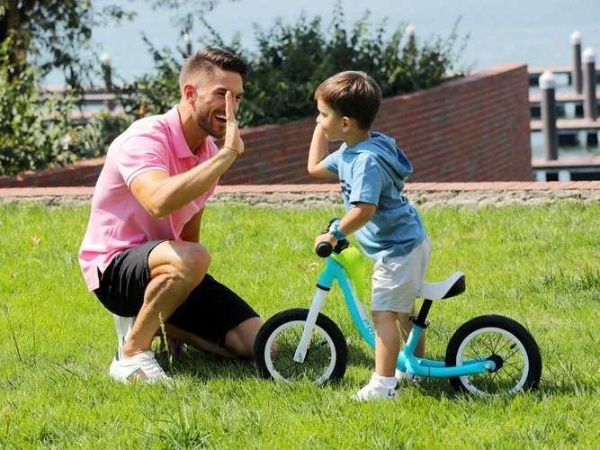 Balansinis dviratukas 12 colių Royal Baby, žalias