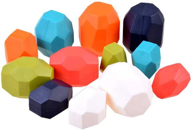 Balansinių akmenėlių rinkinys Smart Pocket, 12 vnt.