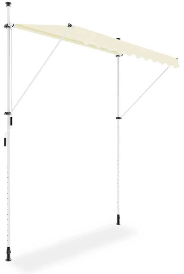 Balkono markizė EASY, 300x130 cm, rusvai gelsvas
