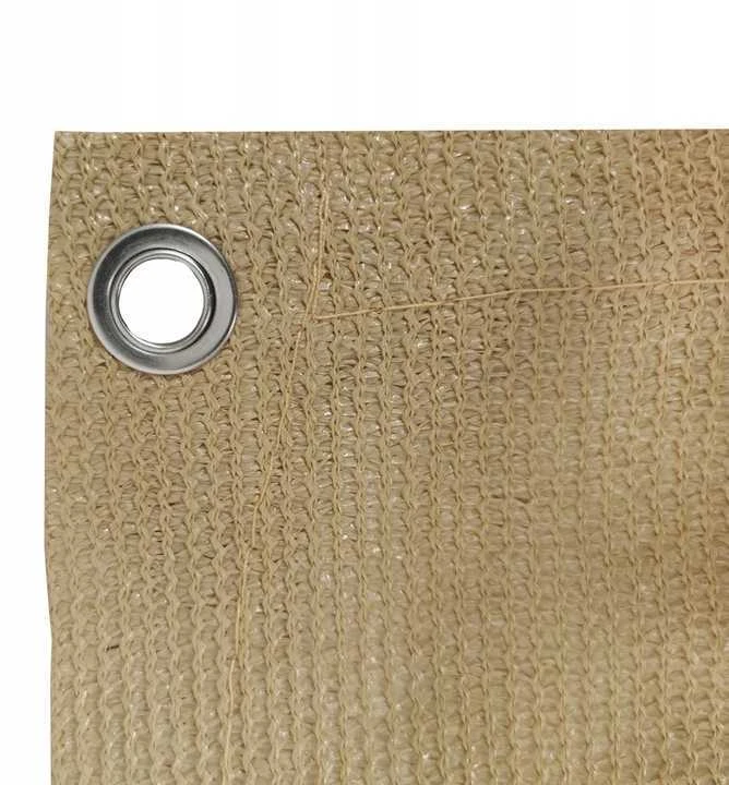 Balkono uždanga su virve, 0.9x5 m, taupe spalvos