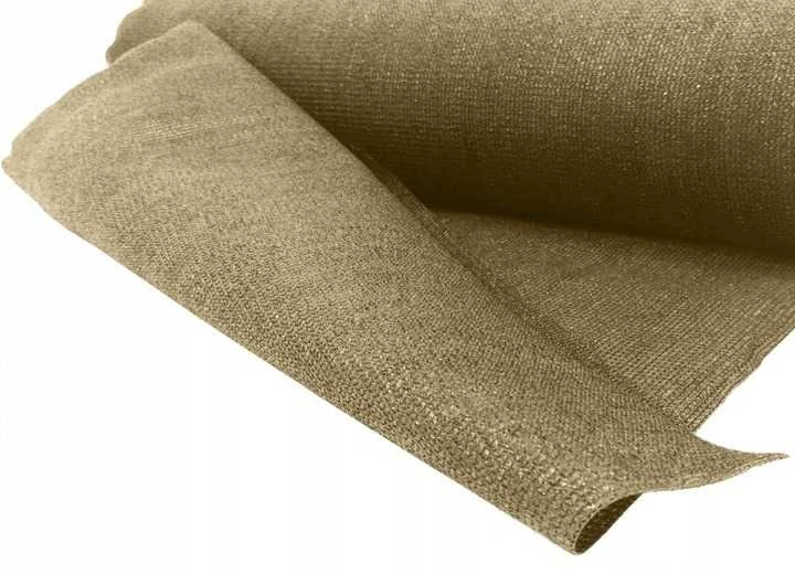 Balkono uždanga su virve, 1x6 m, taupe spalvos