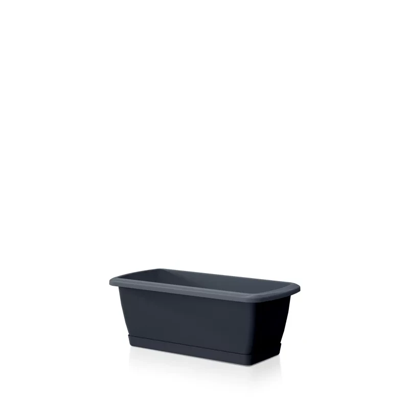 Balkono vazonas RESPANA SET, 15 cm, antracito
