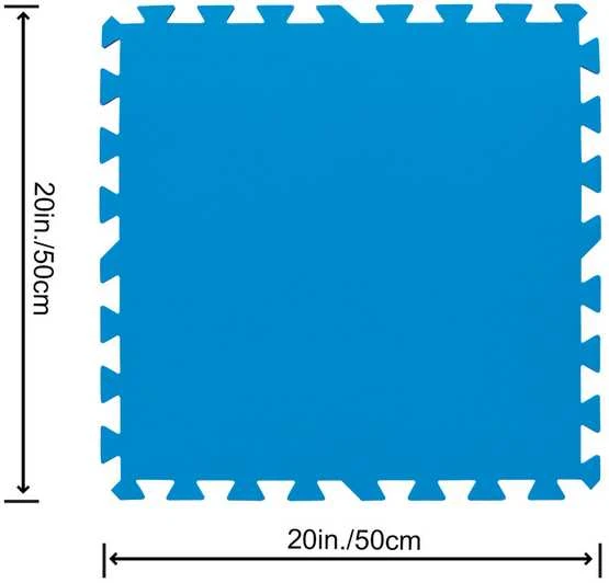 Baseino patiesalas, 50 x 50 cm, 9 vnt.
