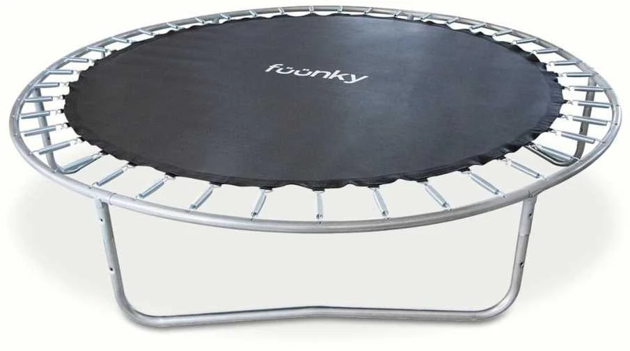 Batutas su tinklu ir kopėčiomis Fuunky PREMIUM 8FT, 244 cm, mėlynas