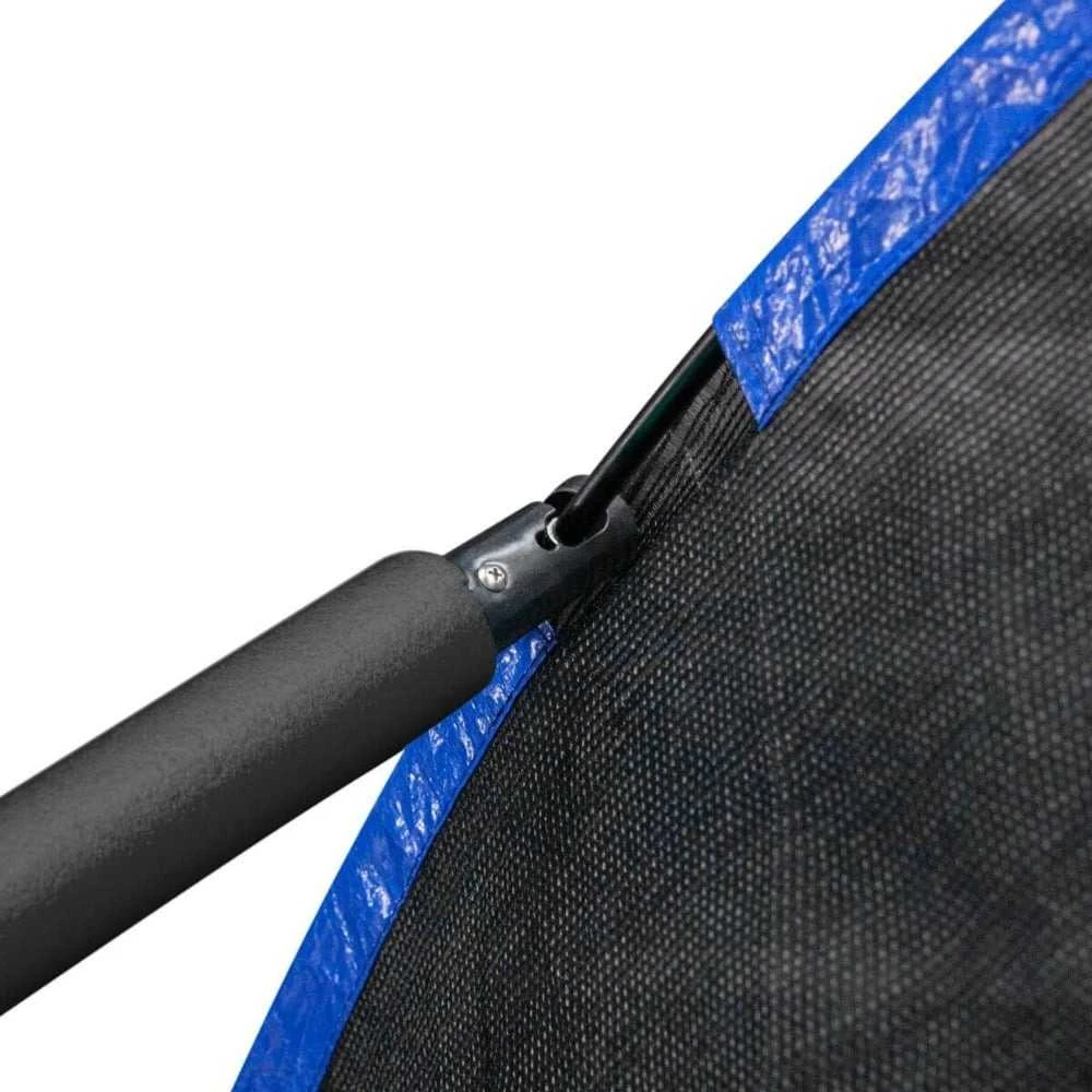 Batutas su tinklu ir kopėčiomis Fuunky PREMIUM 8FT, 244 cm, mėlynas