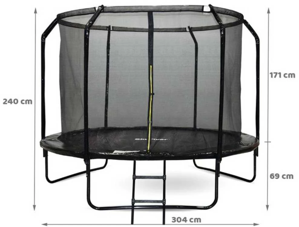 Batutas su tinklu SkyFlyer, 304 cm