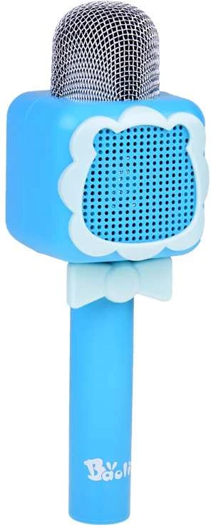 Belaidis mikrofonas vaikams su Bluetooth, mėlynas