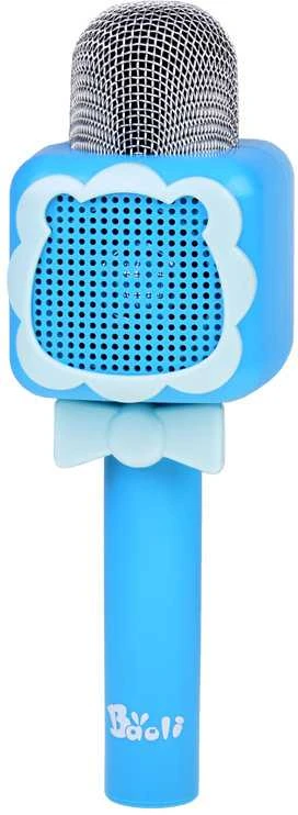 Belaidis mikrofonas vaikams su Bluetooth, mėlynas