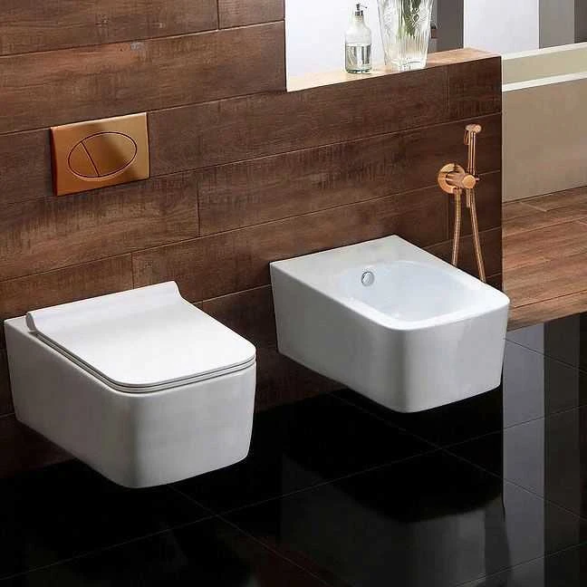 Bidė dušelis REA Lungo Loop, Brushed Copper