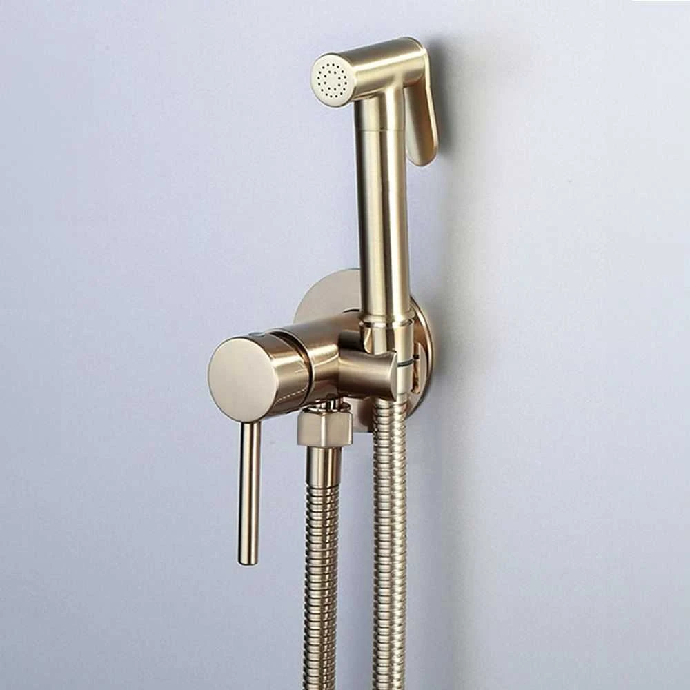 Bidė dušelis REA Lungo Loop, Brushed Gold