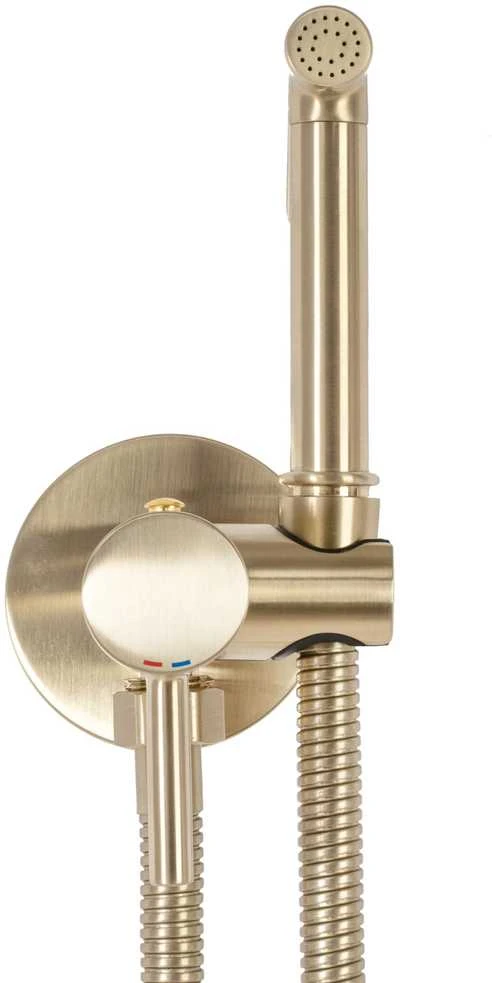 Bidė dušelis REA Lungo Loop, Brushed Gold