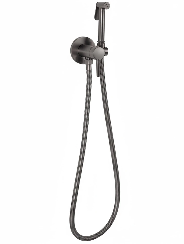Bidė dušelis REA Lungo Loop, Titanium