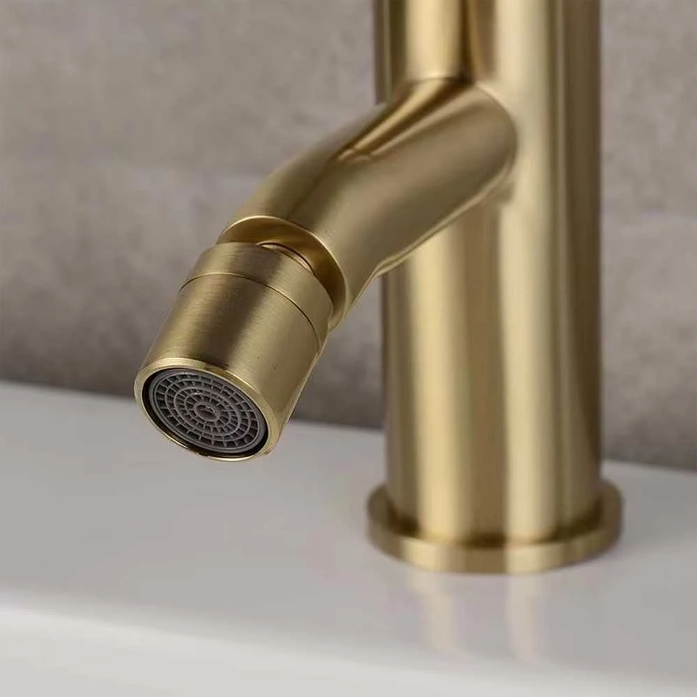 Bidė maišytuvas Rea Lungo, Brushed Gold