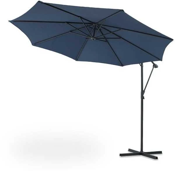 Blue Lauko skėtis SANTORINI, 3 m, Navy Mėlyna