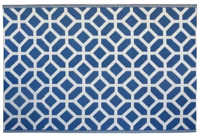 Blue Lauko terasos kilimas Navy Mėlyna, 120x180 cm