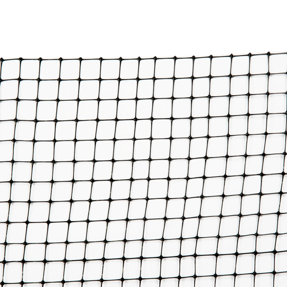 Bradas universalus tinklas UNINET, 14x16 mm, 1.5x200 m (30g/m²), juodas