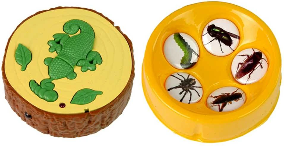 Chameleonas su nuotolinio valdymo pultu, žalias