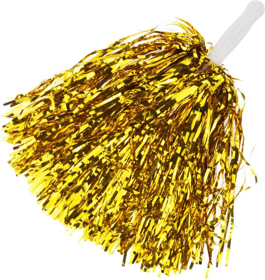 Cheerleading šokėjų blizgūs pomponai, 2 vnt.