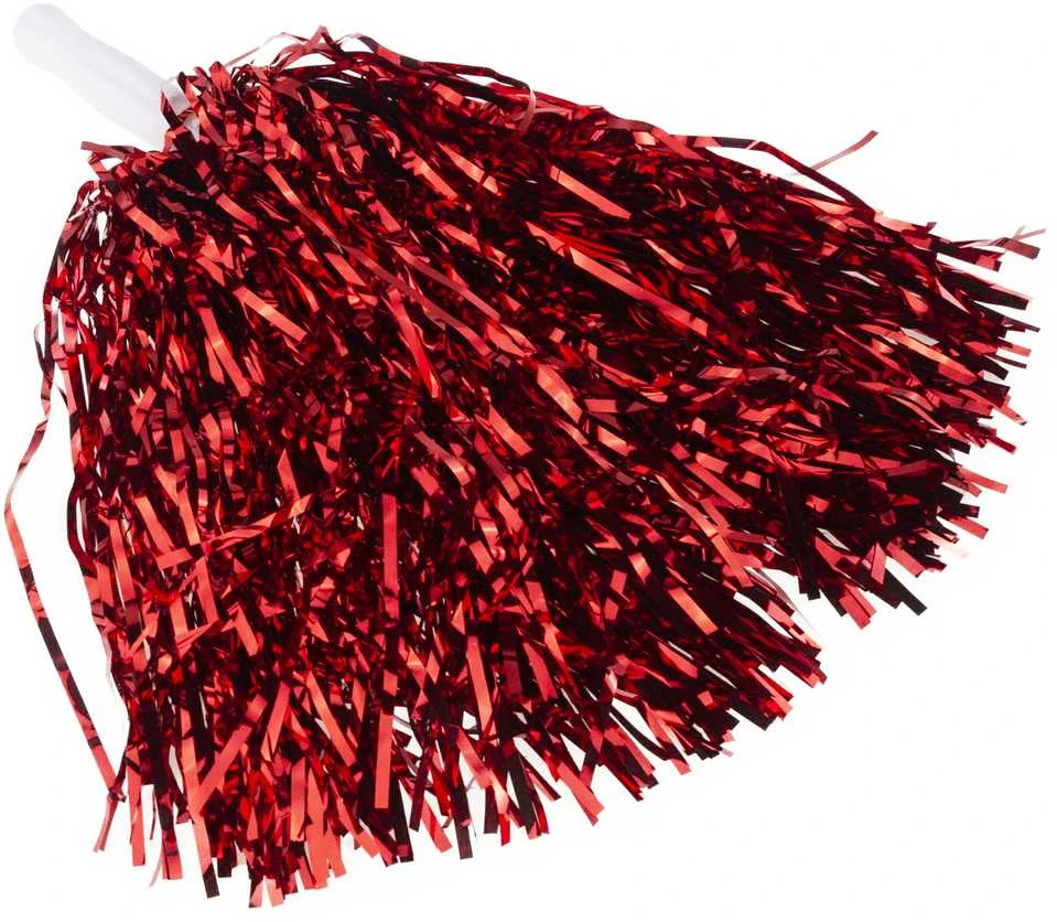 Cheerleading šokėjų blizgūs pomponai, 2 vnt.