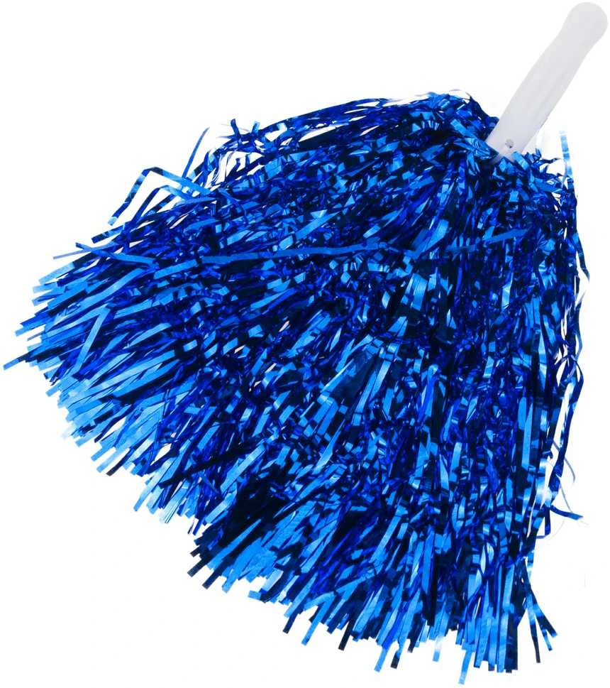 Cheerleading šokėjų blizgūs pomponai, 2 vnt.