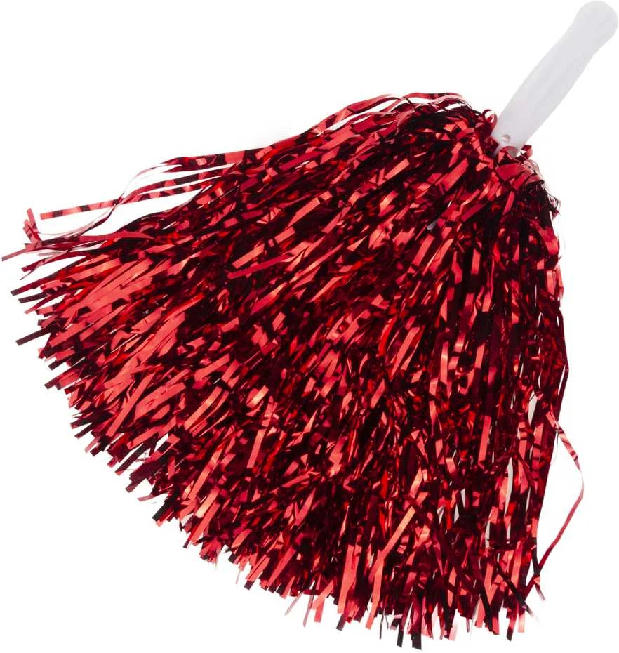 Cheerleading šokėjų blizgūs pomponai, 2 vnt.